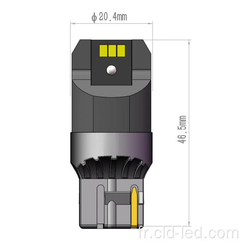 T20 7440 W21W VOITURE LED TOURN